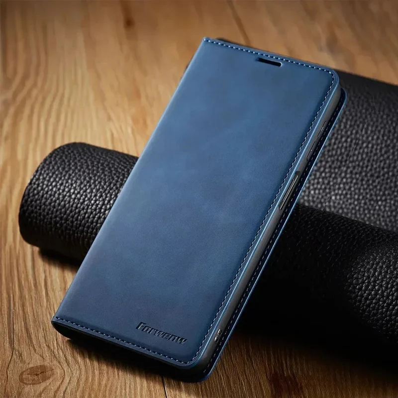 Samsung Telefoonhoes – Lederlook Flip Cover met Magnetische Sluiting