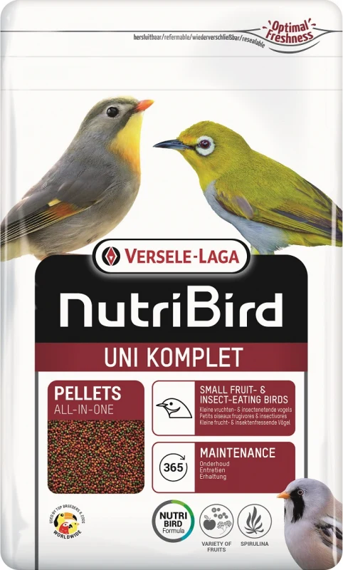 NutriBird Uni Komplet mangime per piccoli frugivori e insettivori
