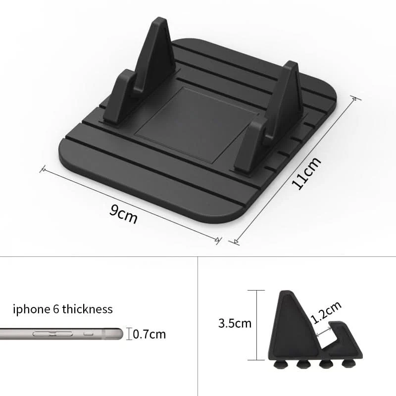 Antislip Telefoonhouder Auto – Sterke Grip, Compact & Herbruikbaar