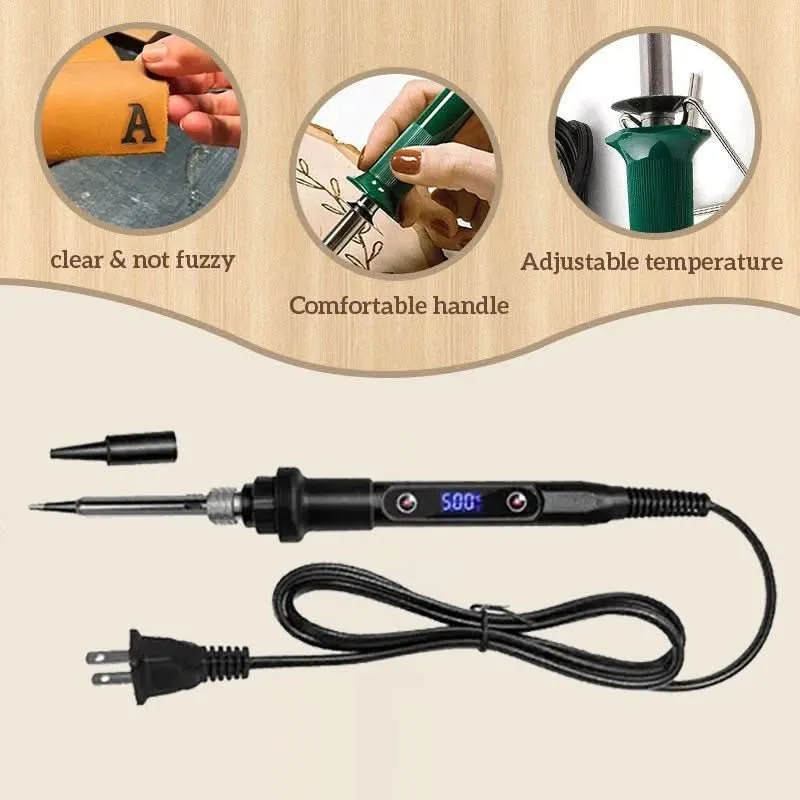 Graveerset 58-delig – Instelbare Temperatuur, 60W & Multifunctioneel