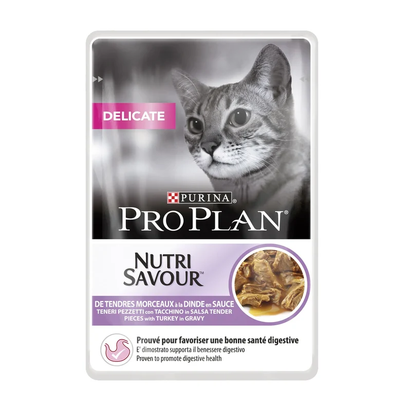 Pro plan Delicate Busta 80G - Gusti Vari - Umido gatto