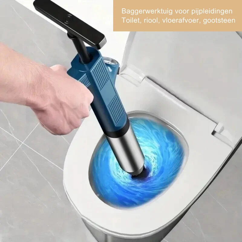 Afvoerontstopper Hoge Druk – Instelbare Druk & Herbruikbaar Ontwerp