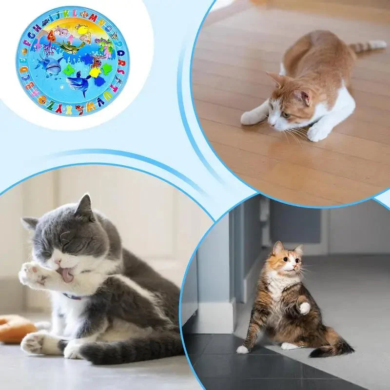 Kattenspeelmat – Duurzaam Waterwereld Design met Interactief Speelplezier