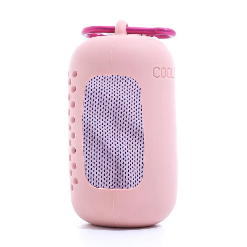 Koelhanddoek – Sneldrogende Microvezel & Compacte Siliconen Case