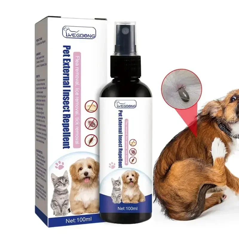 Huisdier vachtspray – 100 ml verzorgingsspray met plantenextracten