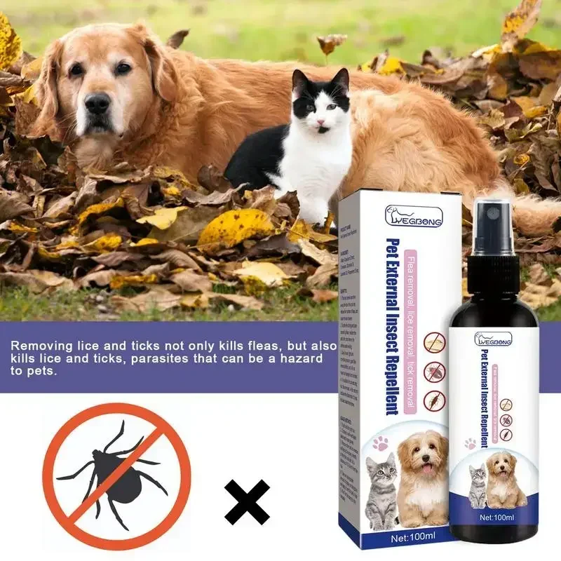 Huisdier vachtspray – 100 ml verzorgingsspray met plantenextracten