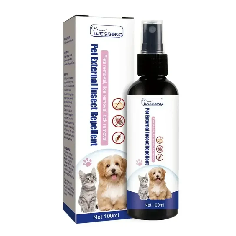 Huisdier vachtspray – 100 ml verzorgingsspray met plantenextracten