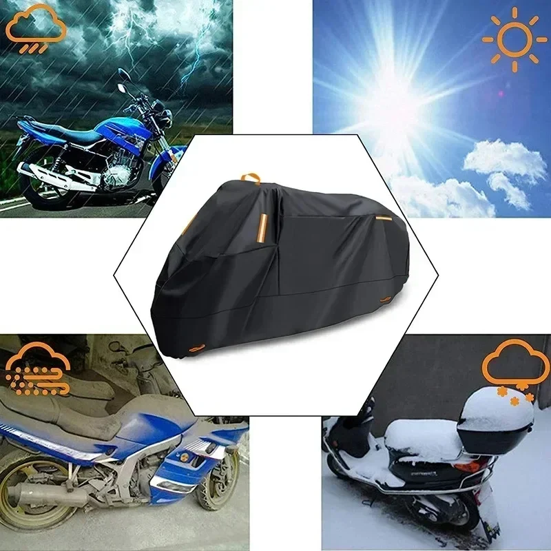 Motorhoes – Waterafstotende buitenhoes met UV-bescherming en opbergtas