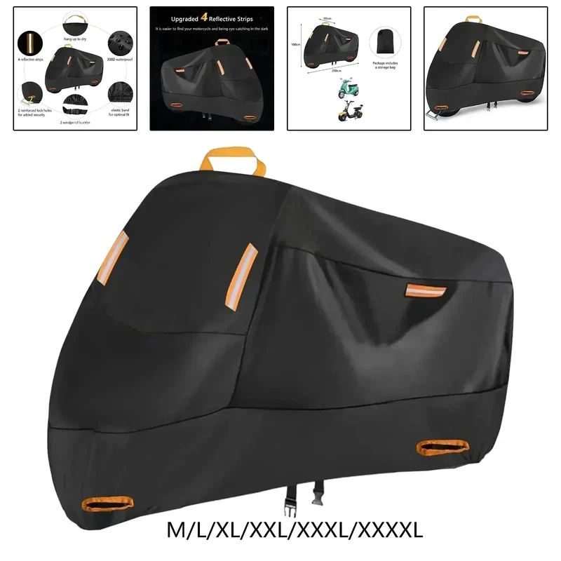 Motorhoes – Waterafstotende buitenhoes met UV-bescherming en opbergtas