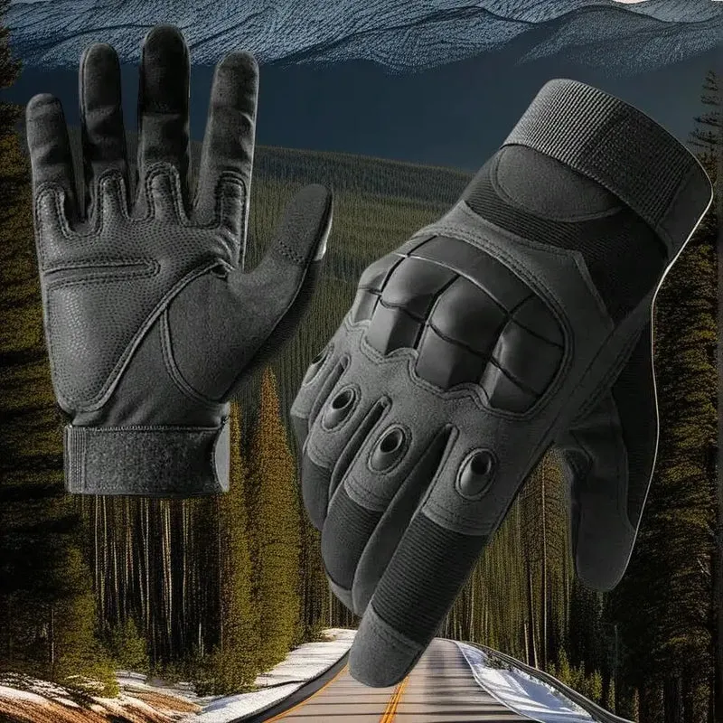 Motorhandschoenen Heren – Ademend zomerdesign met touchscreen en volledige grip