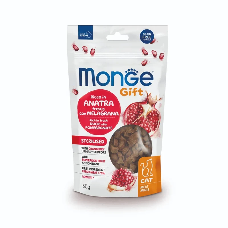 Monge Gift Sterilised con Anatra e Melagrana