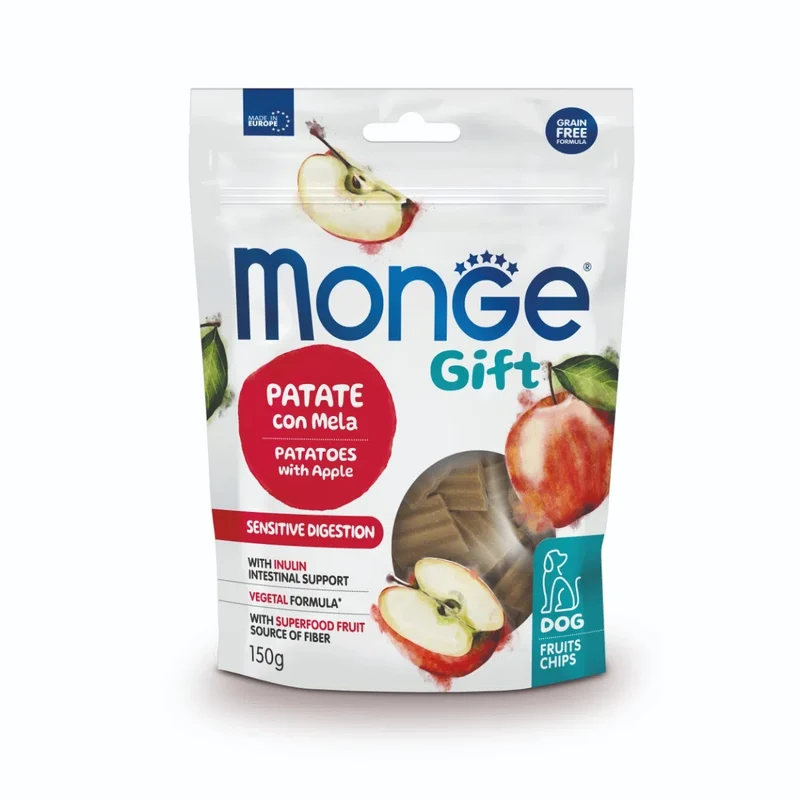 Monge Gift Fruits Chips Sensitive Patate con Mela