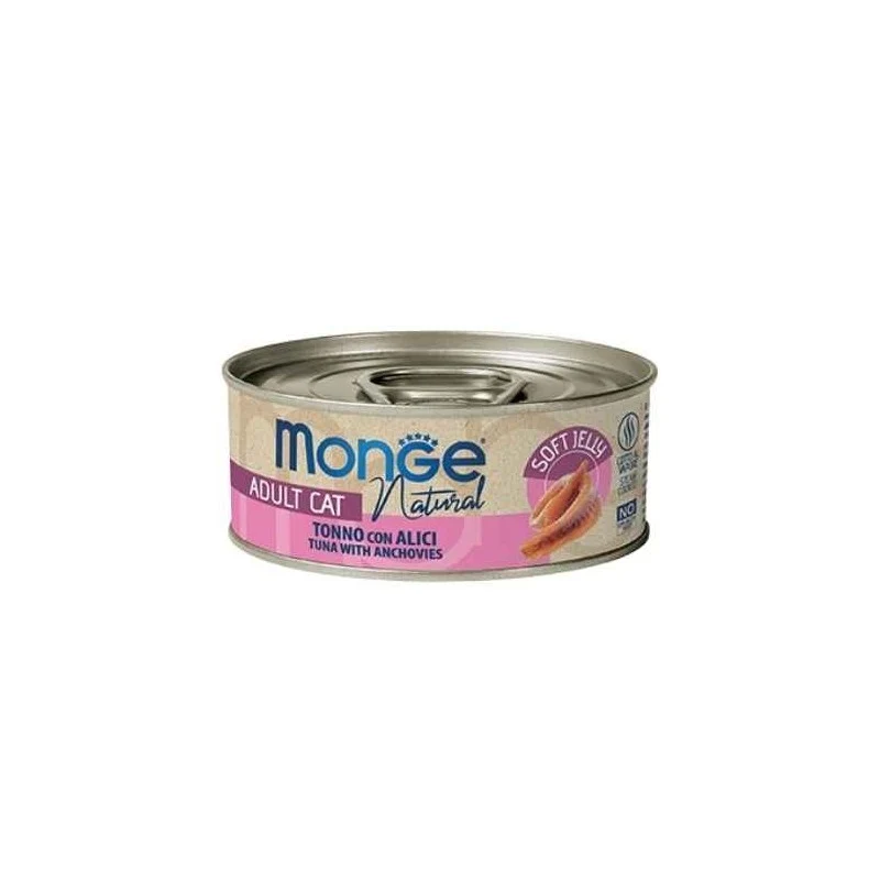 Monge NATURAL Adult Cat - tonno con Alici