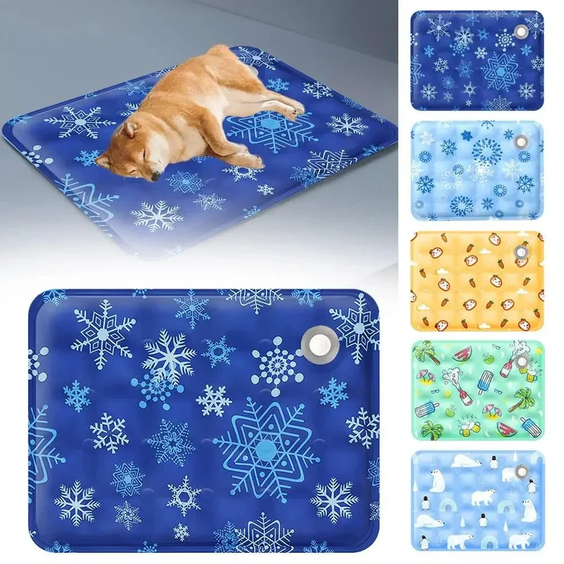 Koelmat voor Honden en Katten – Verfrissende Ligmat met Praktisch Gelontwerp