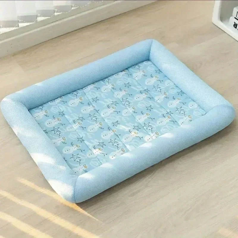 Hondenbed voor Honden en Katten – Zachte Ligplek met Verkoelend Oppervlak en Antislip Basis