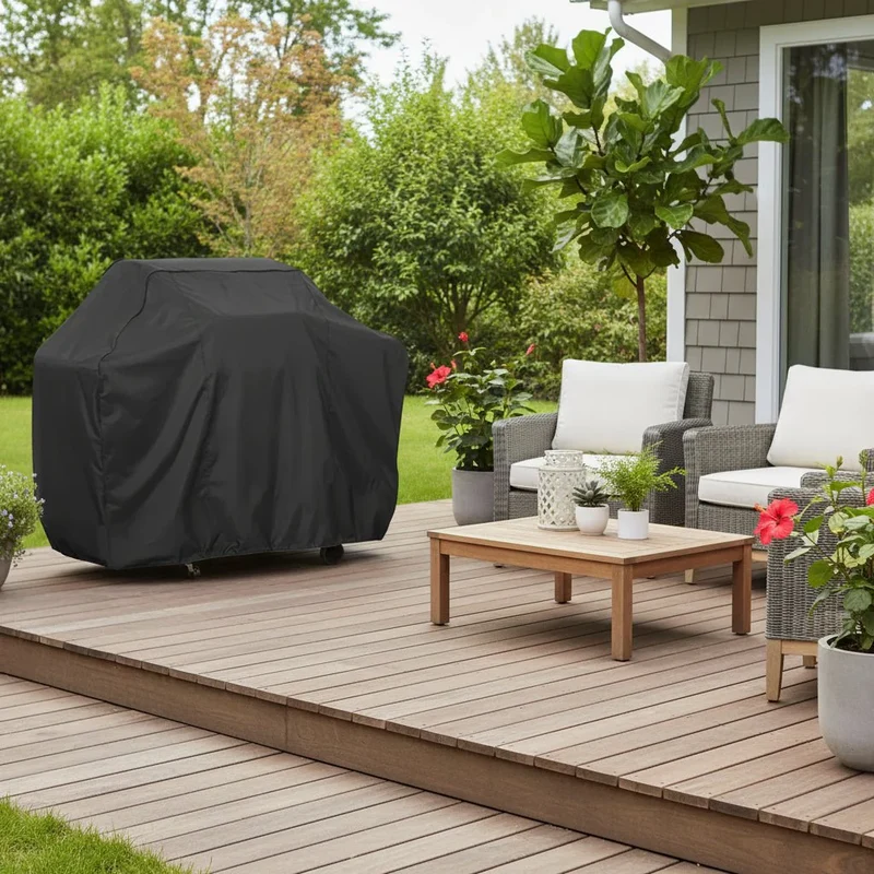 Barbecuehoes – Waterafstotende beschermhoes voor barbecue en buitengebruik