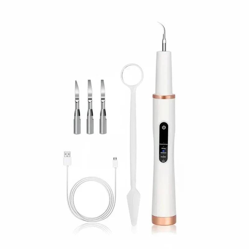 Ultrasone Tandenreiniger – Compacte Gebitsreiniger voor Huisdieren met Precisie Opzetstukken