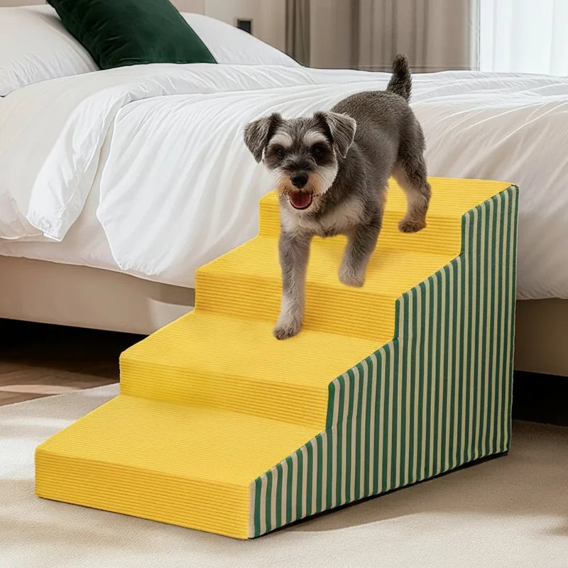 Hondentrap van Schuim – Zachte Huisdierentrap met Antislip Grip voor Bank en Bed