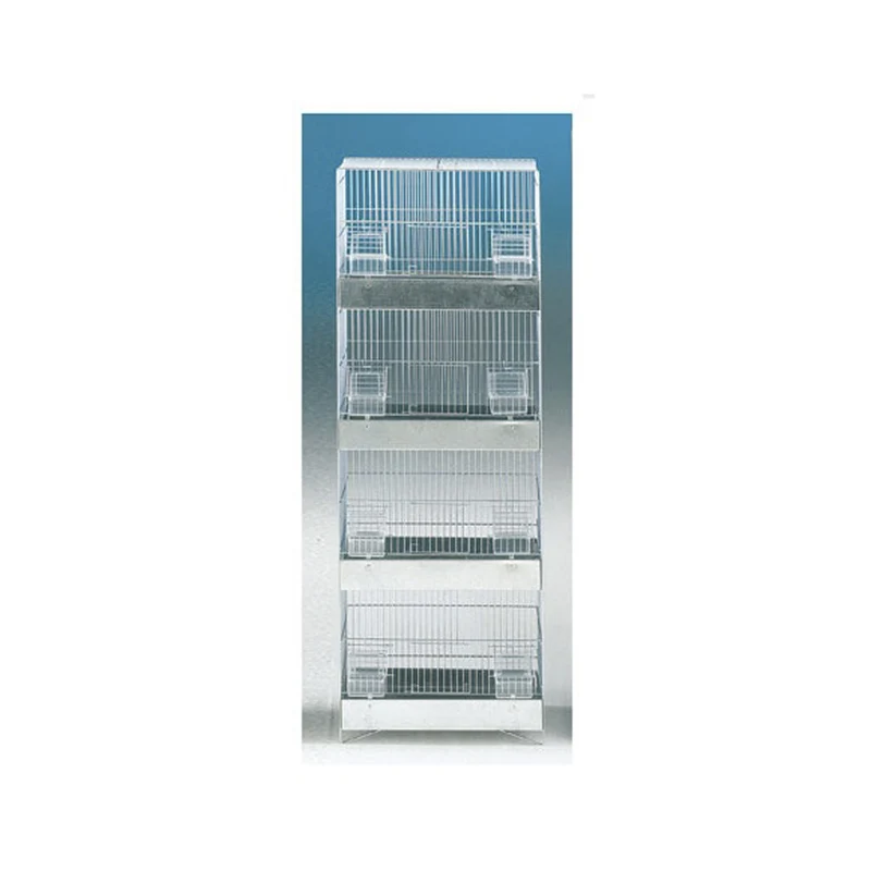 Domus Molinari gabbia cova zincata a 4 piani ART. 434/4-12