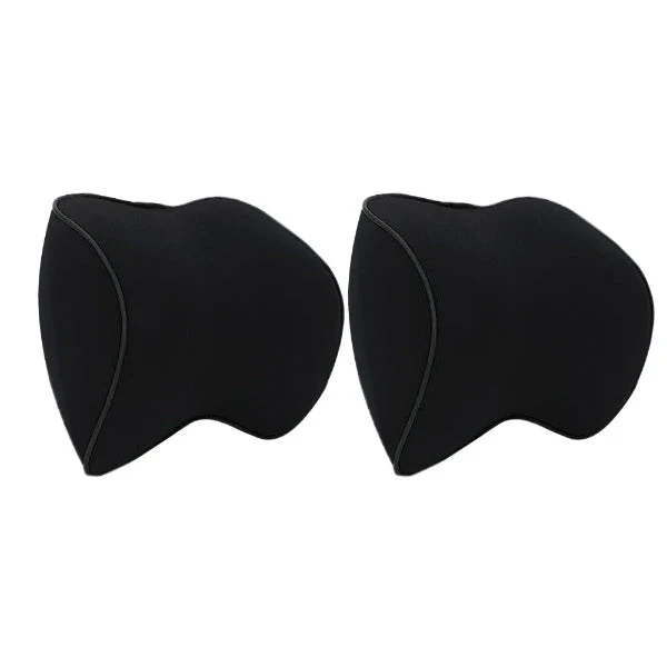 2-Pack Autonekkussen – Ergonomisch Memory Foam Nekkussen voor Autostoel