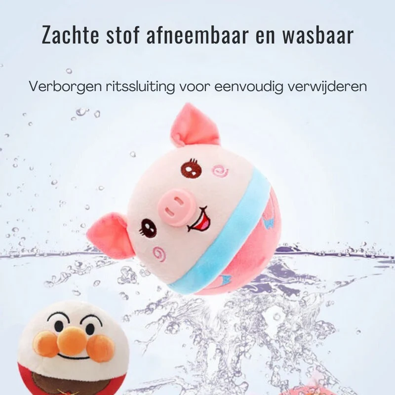 Interactief Hondenspeelgoed – Bewegende Speelbal met Geluid & Automatische Beweging
