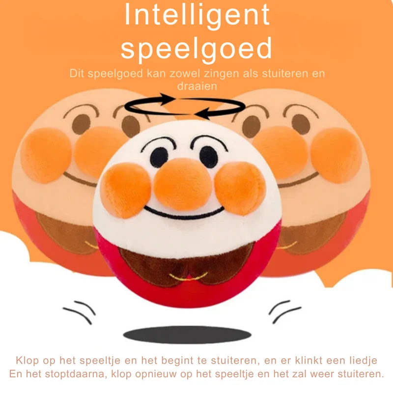 Interactief Hondenspeelgoed – Bewegende Speelbal met Geluid & Automatische Beweging