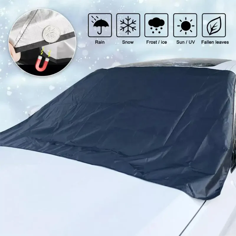 Magnetische Voorruit Beschermhoes – Auto Voorruit Cover tegen Vorst, Zon en Sneeuw