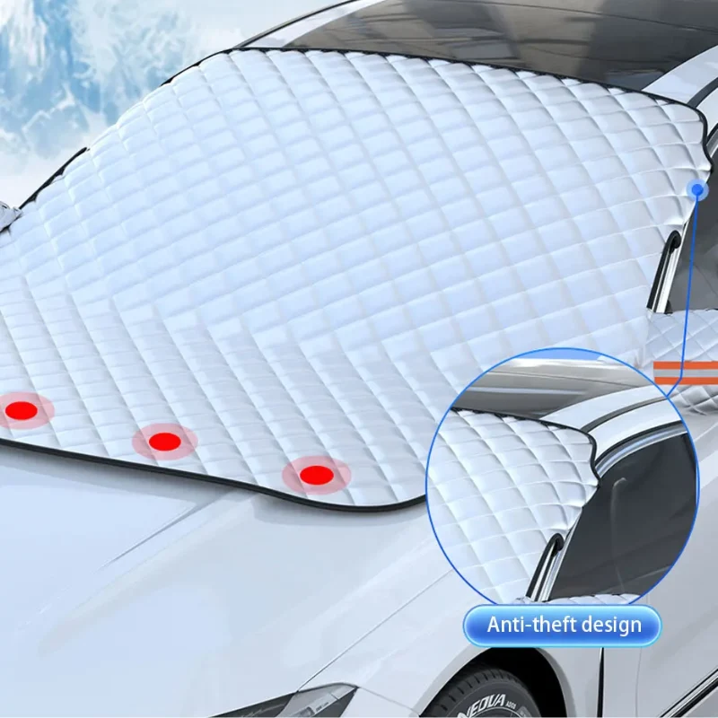 Magnetische Voorruit Beschermhoes – Auto Voorruit Cover tegen Vorst, Zon en Sneeuw