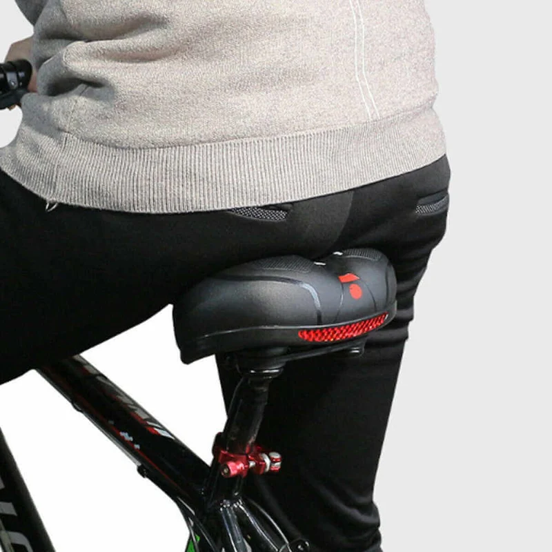 Ergonomisch Fietszadel – Comfortabel Zadel met Schokabsorptie en LED Achterlicht