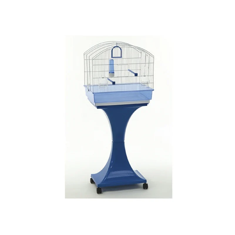 Domus Molinari gabbia uccelli lilli bianca ART. 36/RS-47