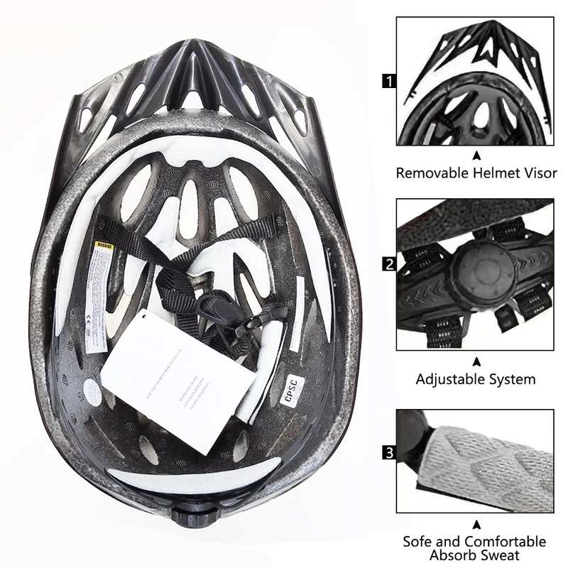 MTB Fietshelm – Lichtgewicht Helm met Ventilatie en Verstelbare Pasvorm