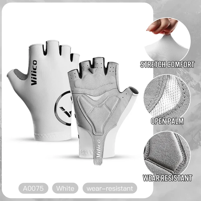 Halfvinger Fietshandschoenen – Antislip Grip & Ademend Comfort voor MTB en Racefiets