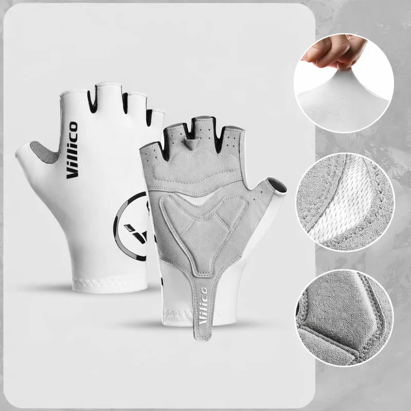 Halfvinger Fietshandschoenen – Antislip Grip & Ademend Comfort voor MTB en Racefiets
