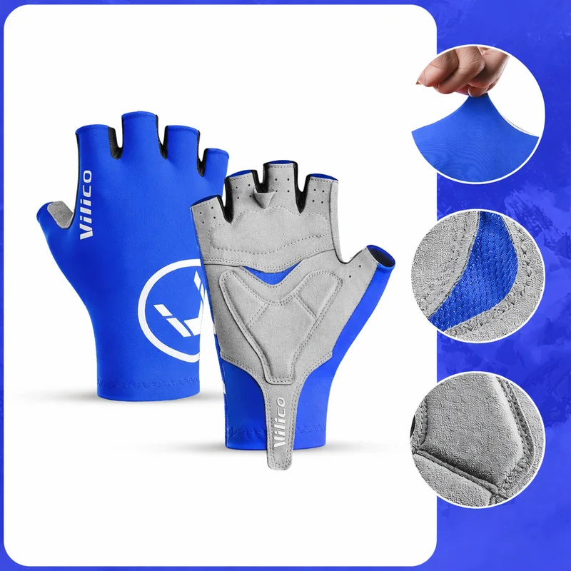 Halfvinger Fietshandschoenen – Antislip Grip & Ademend Comfort voor MTB en Racefiets