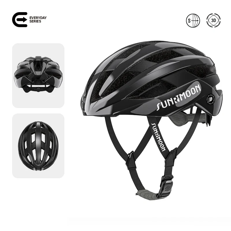 Fietshelm met Ventilatie – Lichtgewicht Helm met Verstelbare Pasvorm voor Racefiets en MTB