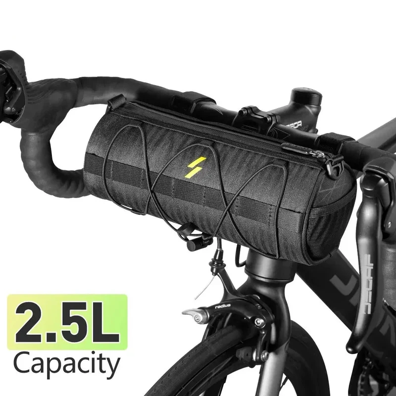 Fiets Stuur Tas Waterdicht – 2.5L Opbergtas met Snelle Bevestiging & Compact Design