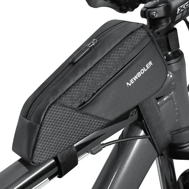 Bovenbuistas Fiets Waterdicht – 1,2L Opbergtas met Reflectie & Snelle Toegang