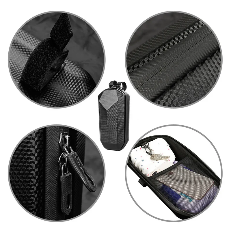 Fietsstuurtas Hardcase 4L – EVA Hardshell, Waterafstotend & Stevige Bevestiging