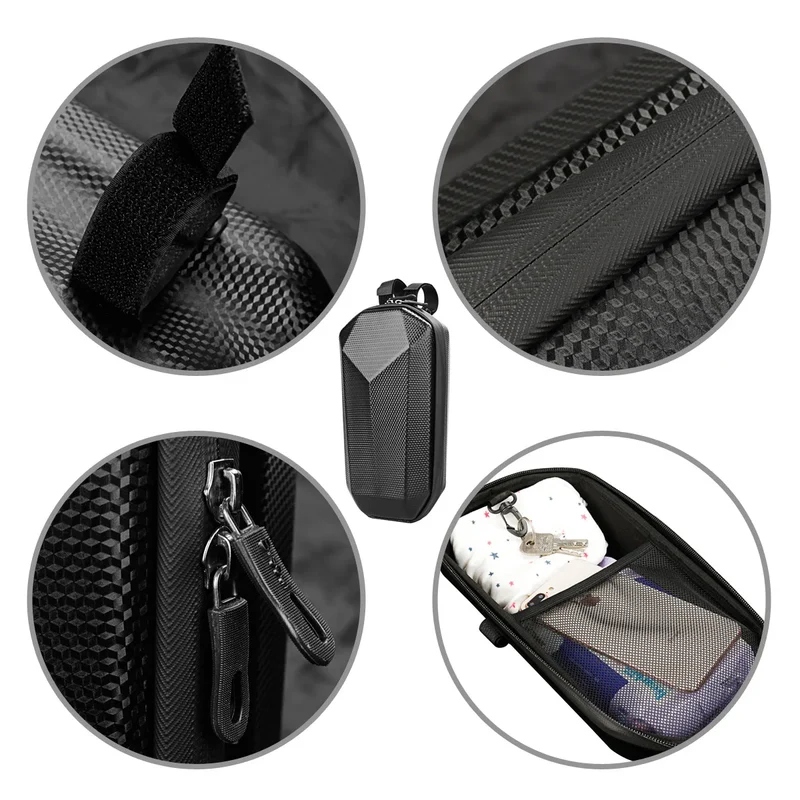 Fietsstuurtas Hardcase 4L – EVA Hardshell, Waterafstotend & Stevige Bevestiging