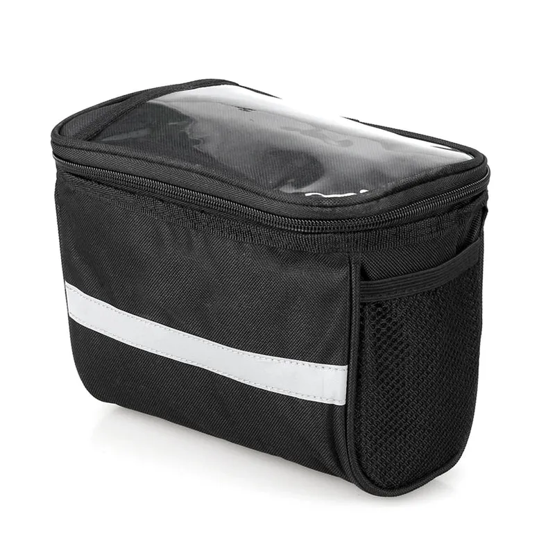 Geïsoleerde Fietsstuurtas – 600D Polyester, Reflecterende Strip & PVC Venster