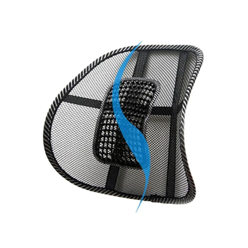 Ergonomisch Rugkussen Auto – Ademend Mesh, Lendensteun & Flexibele Pasvorm