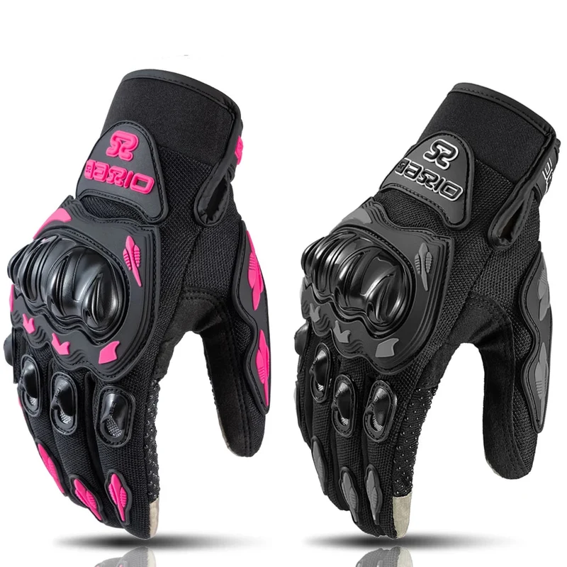 Motorhandschoenen Dames – Ademend, Touchscreen & Met Knokkelbescherming