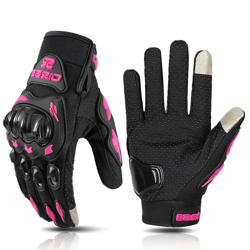 Motorhandschoenen Dames – Ademend, Touchscreen & Met Knokkelbescherming