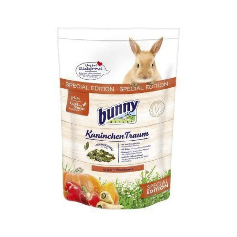 Bunny Nature sogno per conigli con verdura e zucca