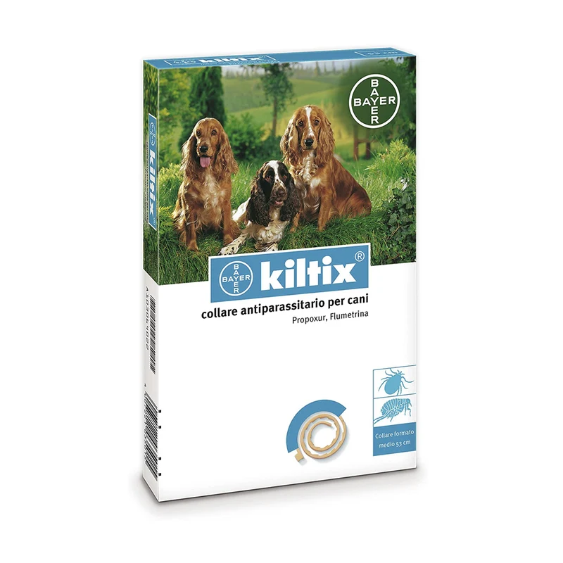 Kiltix Collare antiparassitario per cani di taglia media