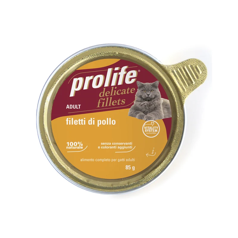 Prolife Delicate Fillets - Filetti di Pollo - umido gatto 85g