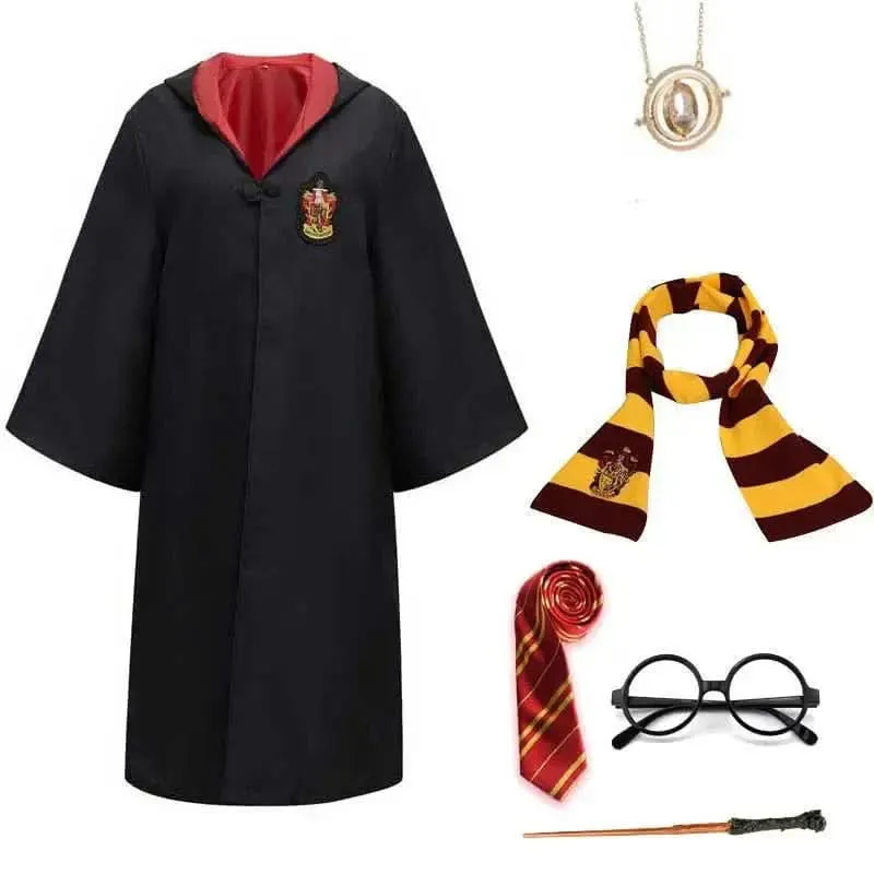 Hogwarts Tovenaarsmantel – Verkleedkostuum voor Cosplay & Themafeesten