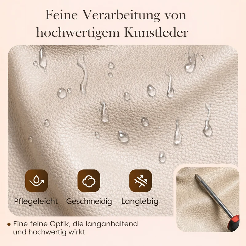 RFID-blokkerende tri-fold portemonnee voor dames – stijlvol, ruim & veilig ontwerp