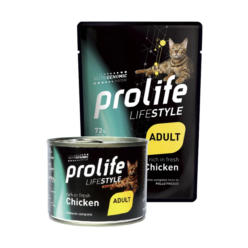 Prolife Life Style adult Pollo - umido gatto