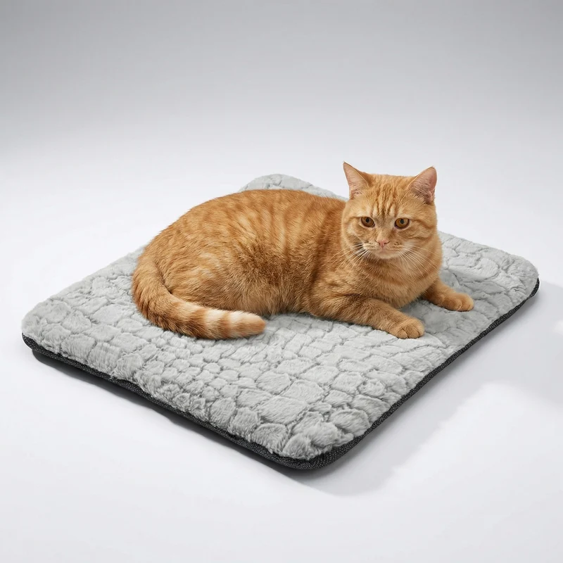Zelfverwarmend huisdierenbed voor honden en katten – Zacht, antislip & wasbaar